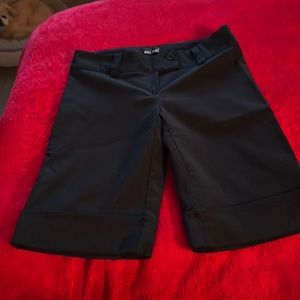 Black Bermuda shorts from Wet Seal Vintage!!